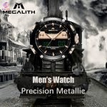 ساعت مچی عقربه ای مردانه مگالیت مدل 8005-BL | Megalith hand watch model 8005-BL