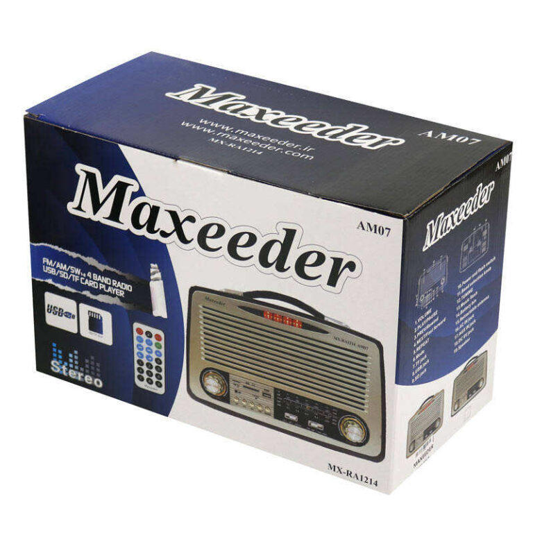 رادیو مکسیدر مدل MX-RA1214 AM07