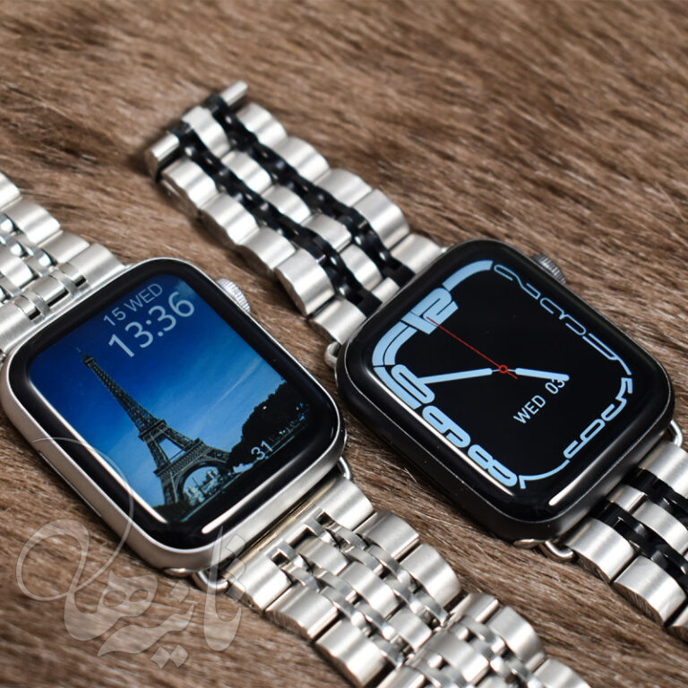 ساعت هوشمند مدل watch7 luxe5pro به همراه بند